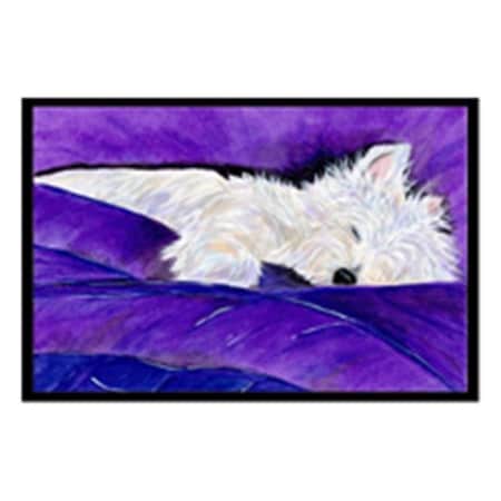Carolines Treasures Carolines Treasures SS8337MAT 18 x 27 in. Westie Indoor Outdoor Doormat SS8337MAT